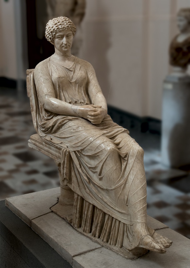 Seated Agrippina
